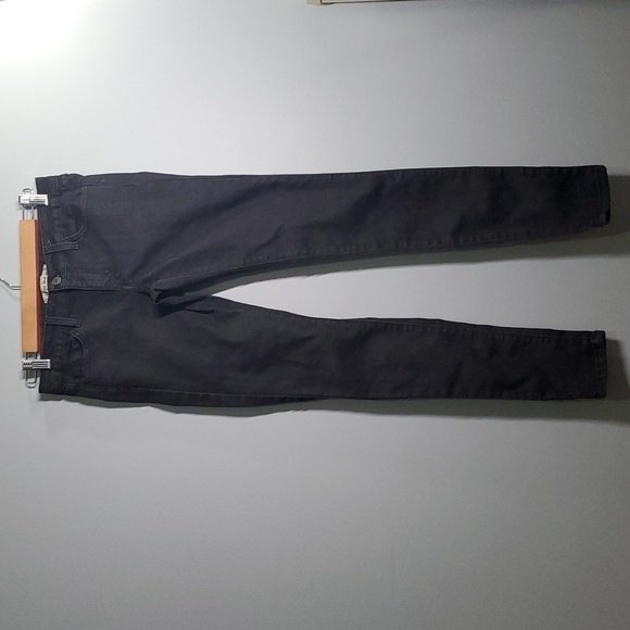 Forever Twenty One jeans women's size 27 equals 4 size 4 US black vintage - Picture 1 of 14